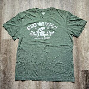 Michigan State University T Shirt Mens Size Extra Large MSU Spartan College